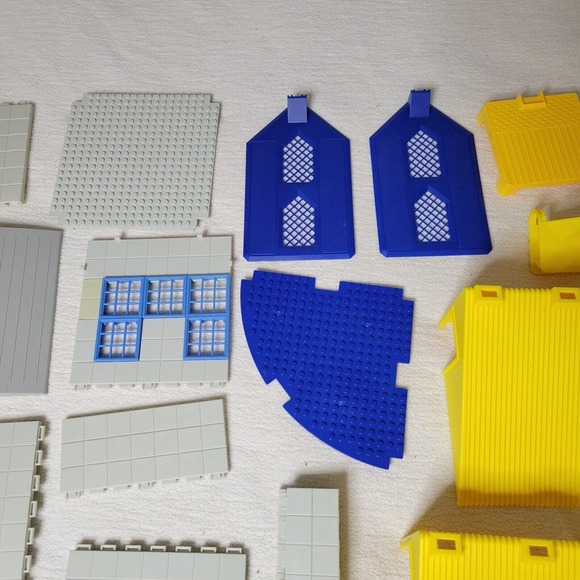 Vtg Rokenbok Parts Components Building Block Panels Toys RC Factory Deck Playset - Picture 13 of 16